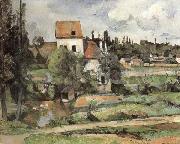 Paul Cezanne Le Moulin sur la Couleuvre a Pontoise Spain oil painting artist